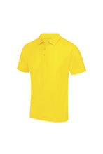 Load image into Gallery viewer, Mens Plain Sports Polo Shirt - Sun Yellow