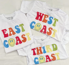 Load image into Gallery viewer, East Coast Smiley Tee