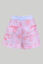 Load image into Gallery viewer, Zodiac Shorts - White