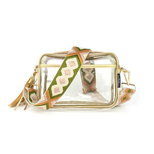 Clear Courtney Choose Your Strap Handbag