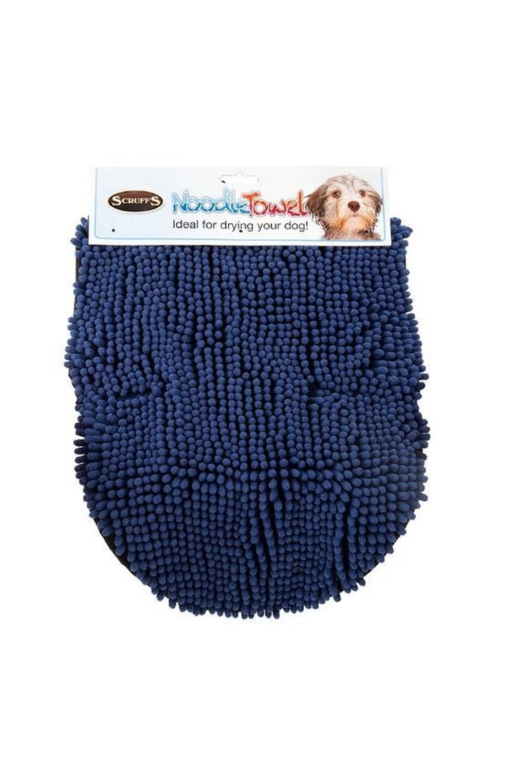 Scruffs Noodle Dog Drying Towel (Blue) (One Size)