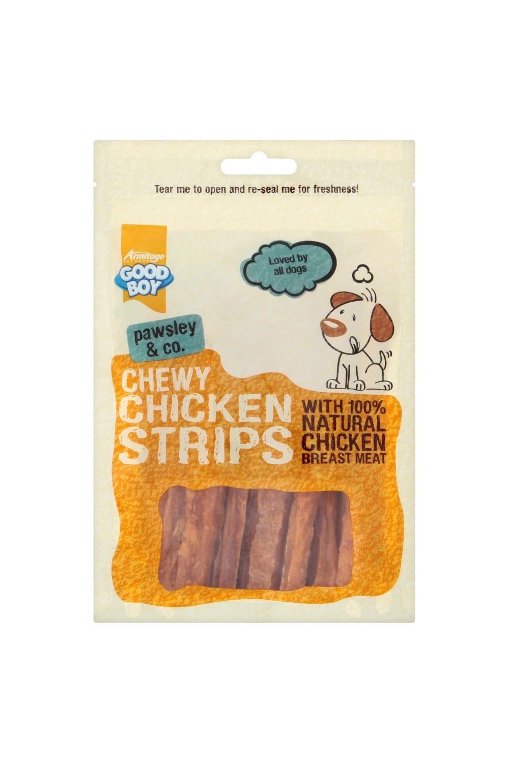 Armitage Good Boy Chewy Chicken Strips Dog Treats (May Vary) (3.5oz)