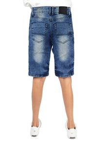 Kids Distressed Denim Shorts