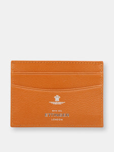 Ettinger Men's Flat Card Case Leather Wallet