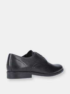 Mens Oscar Leather Shoe (Black)