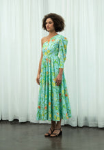 Load image into Gallery viewer, Aqua Kaner One-Shoulder Maxi Dress