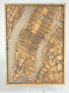Manhattan, NY City Map