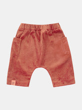 Load image into Gallery viewer, Baby Corduroy Harem Pants Coral OM559A