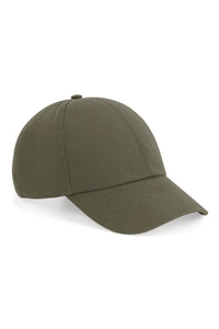 Beechfield Organic Cotton 6-panel Cap (Olive Green)