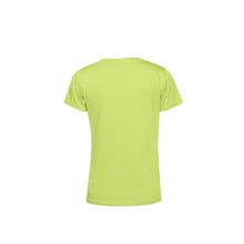 Load image into Gallery viewer, B&amp;C Womens/Ladies E150 Organic Short-Sleeved T-Shirt (Lime Green)