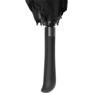 Avenue Heidi Expanding Auto Open Umbrella (Solid Black/Dark Gray) (One Size)