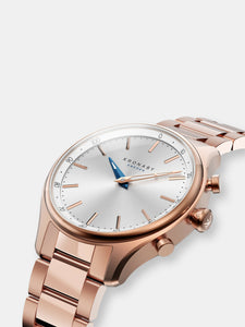 Kronaby Sekel S2747-1 Rose-Gold Stainless-Steel Automatic Self Wind Smart Watch