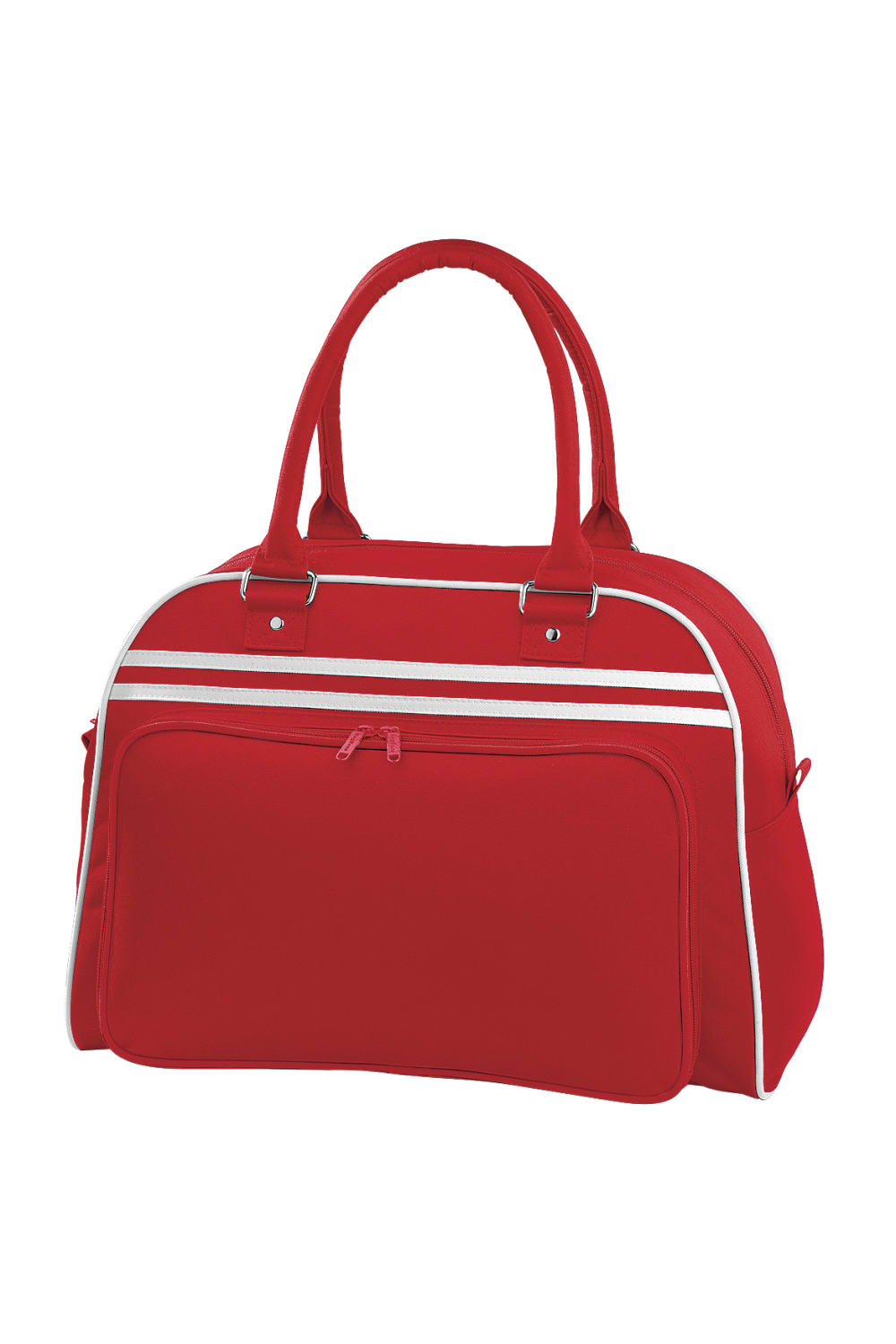 Retro Bowling Bag (6 Gallons) - Classic Red/White