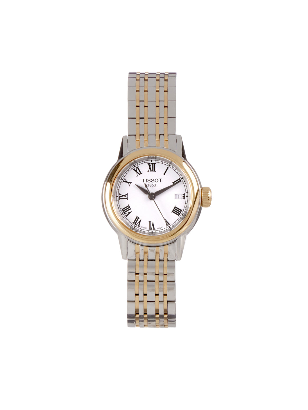 Womens Carson T0852102201300 White Dial Two-Tone Watch
