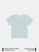 Load image into Gallery viewer, Bottles T-Shirt Blue