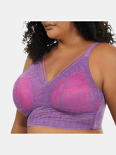 Load image into Gallery viewer, Mia Lace Wire-Free Padded Lace Bralette - Light Orchid