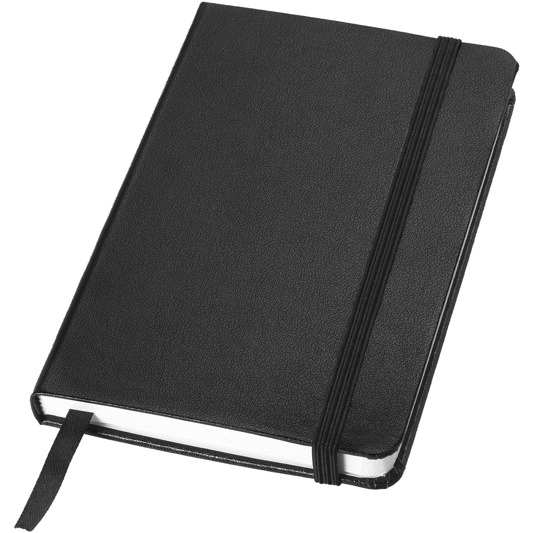 JournalBooks Classic Pocket A6 Notebook (Solid Black) (5.6 x 3.7 x 0.6 inches)